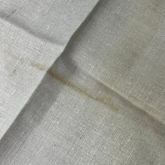 Vintage Tea Towel Embroidered Lace Scrollwork 22x14 Large Table Doily Linens - Picture 5 of 8